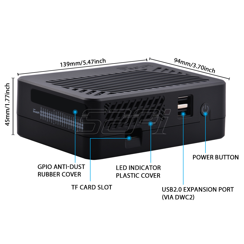 Custodia NAS DeskPi Lite 52Pi  - Deskpi Super6C recensione e prezzo