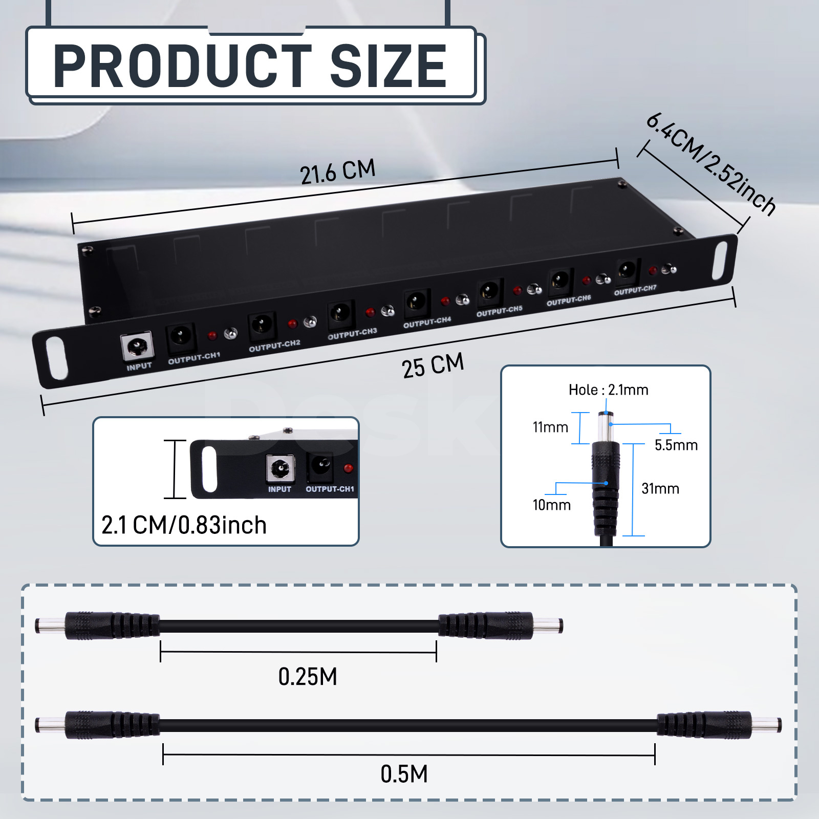 DeskPi DC PDU Lite 7-CH 0.5U p - Deskpi Super6C recensione e prezzo